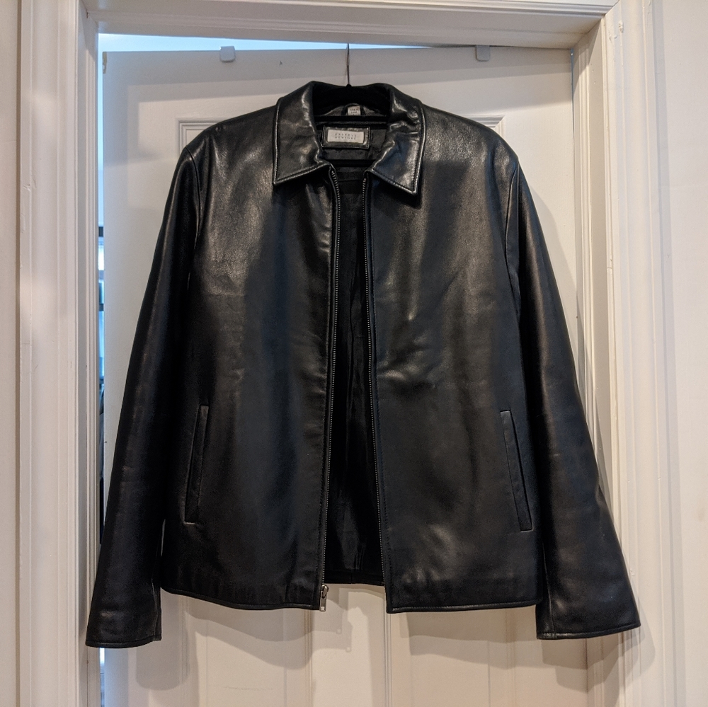 Leather jacket